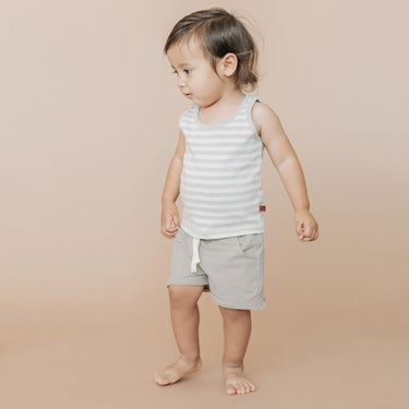 KidWild Organic Shorts, Pebble
